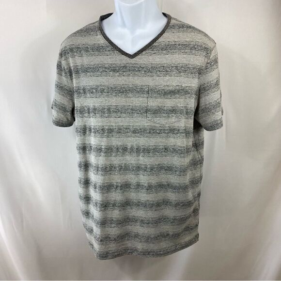 Marc Anthony Striped T-Shirt Size L - Picture 1 of 3